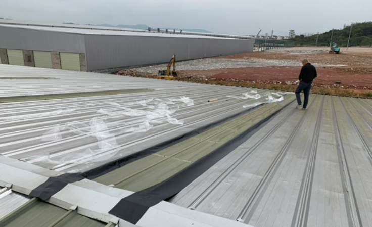 工业园区厂房屋面防水维修案例