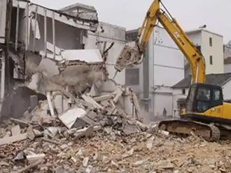 工业园区旧房改造拆除
